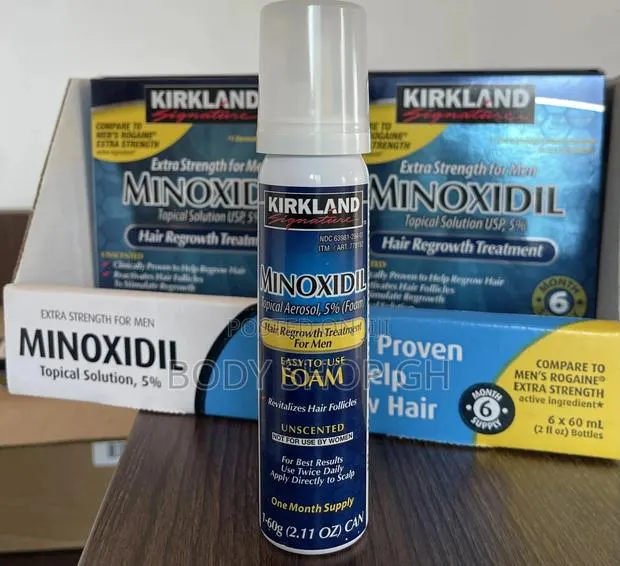 Kirkland Minoxidil Foam (Big Size, Works Faster, Dry Faster) · Photo 1