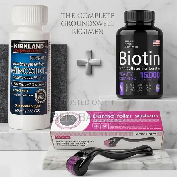 Kirkland Bottle,Derma Roller Biotin Kit · Photo 1
