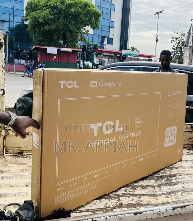 Extremely Classic TCL 55” Qled Smart TV(Black)2025 Model · Photo 1