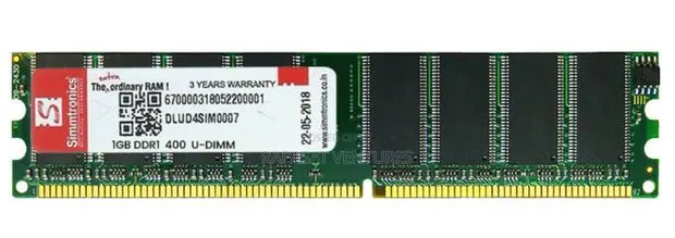 Kingston Ddr1 1gb Desktop RAM · Photo 1