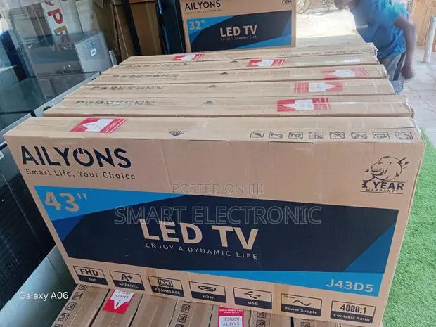 Ailyons TV - Ailyons TV 43 Inches Bring Homes Quality Viewing · Photo 1