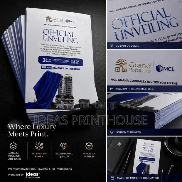 Premium Custom Invitation Cards | Luxury Print Finishing · Photo 1