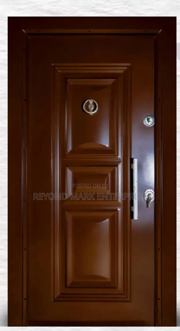 Full Metal Security Door, Single, One and a Half · Photo 1