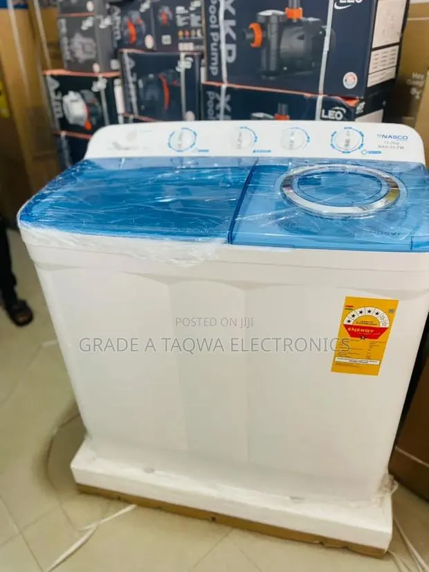 Energy Efficient Nasco 15kg Semi-Automatic Top Load Washing Machine · Photo 1