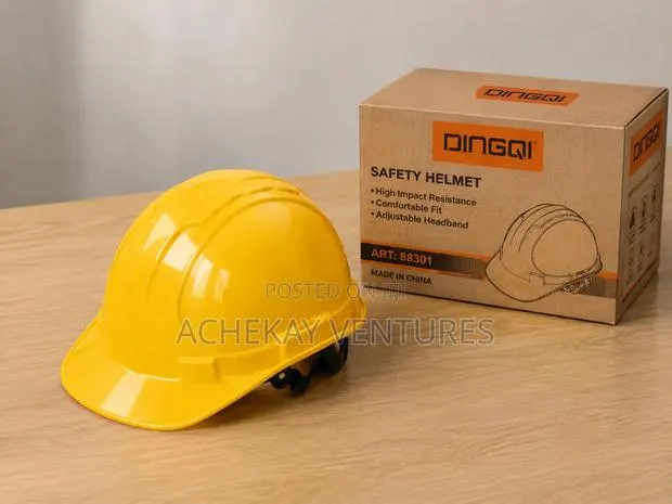 Dingqi Sh120 Safety Helmet – Yellow · Photo 1