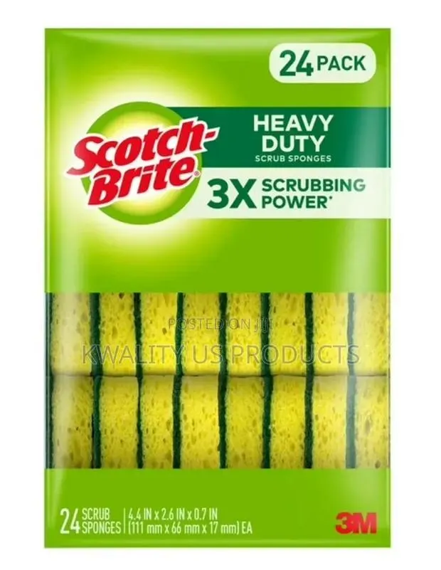 Scotch Brite Scrub Sponges - 24 Pack · Photo 1