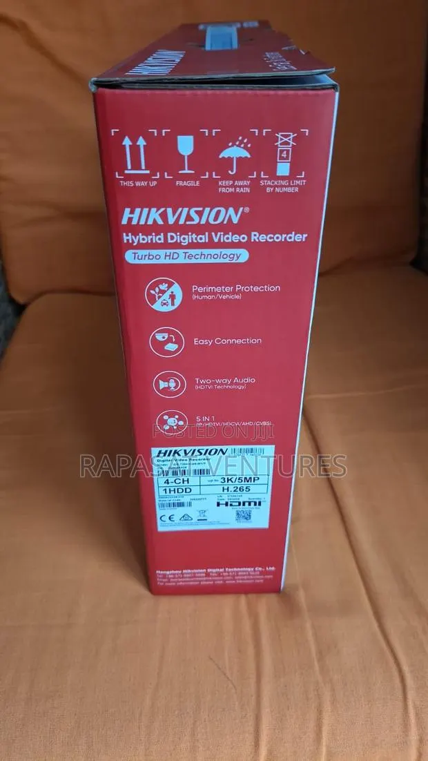 Hikvision Ids-7204hqhi-M1/T (4-Ch /5mp H.265 2 Way Audio 1hdd Dvr) · Photo 1