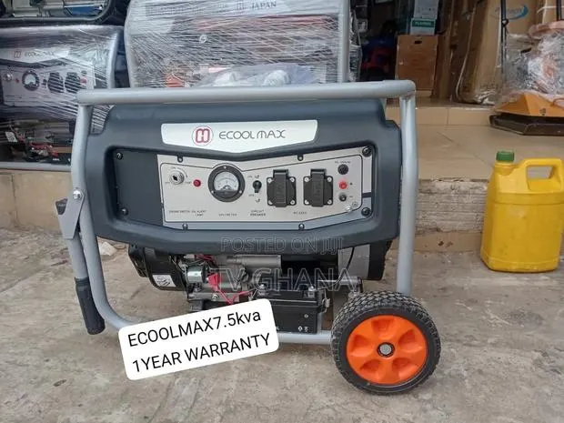 ECOOLMAX 7.5KVA Generator – Quality, Power and Durability7.5kva · Photo 1