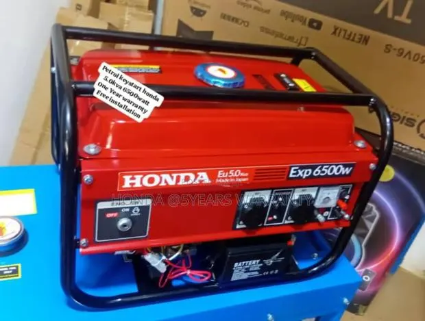 Bright Energy Solution 6500watt Honda 5.0kva Generator · Photo 1