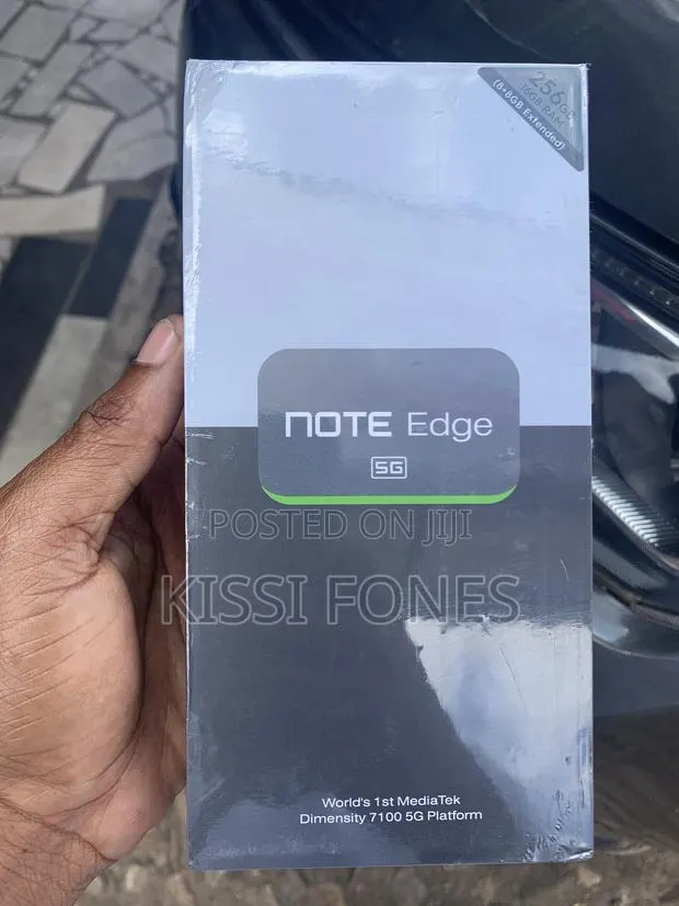 New Infinix Note Edge 256 GB Gray · Photo 1