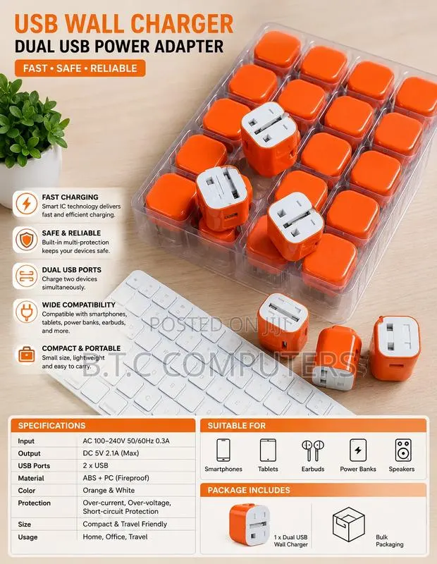 Usb Wall Charger Adapter 25w · Photo 1