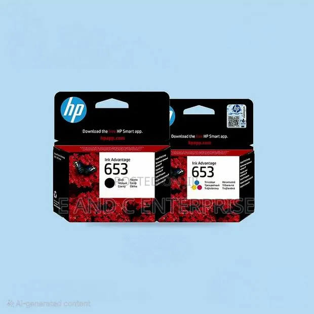 Hp 653 Ink Black and Color · Photo 1