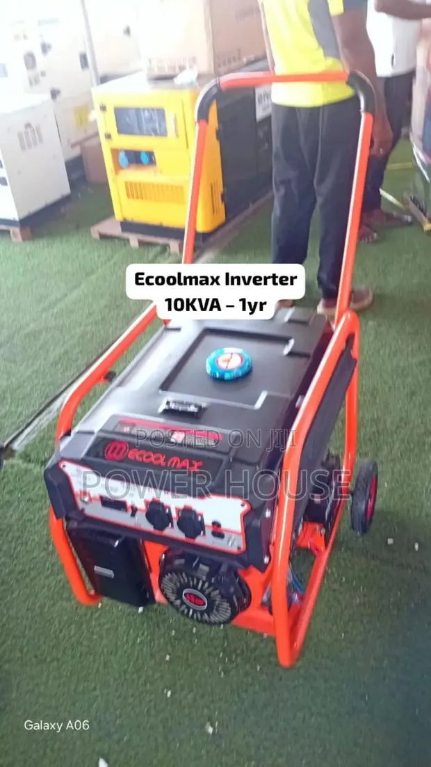 Ecoolmax 10kva Generator – 10kva Quiet + 1yr Warranty · Photo 1