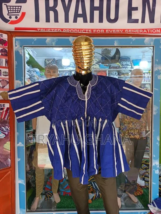 Shop Original Authentic Ghanaian Batakari Smock Today
Limited Pieces · Photo 1