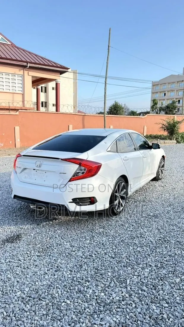 Honda Civic EX Sedan 2020 White · Photo 4