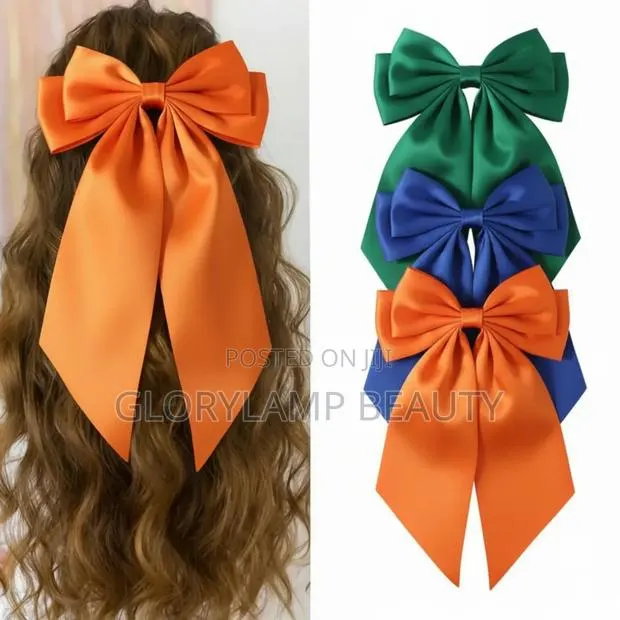 Satin Bow Hairclips for Women · Photo 1
