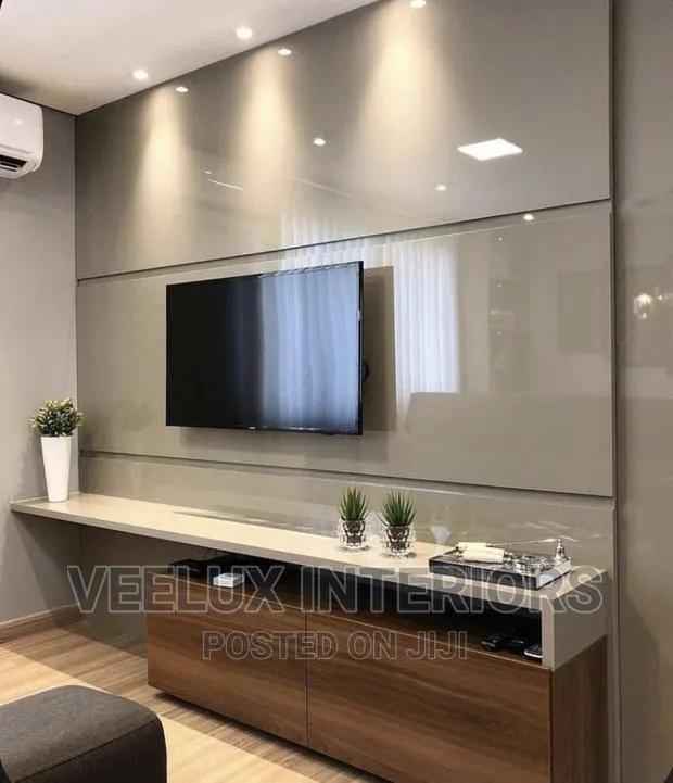 Classic-Wood Tv Unit || Interior Designer · Photo 1