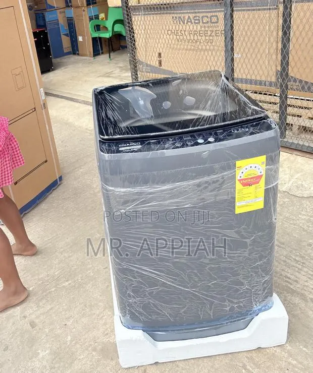 Original Nasco Full Automatic Washing Machine(12kg)Dark Gray · Photo 1