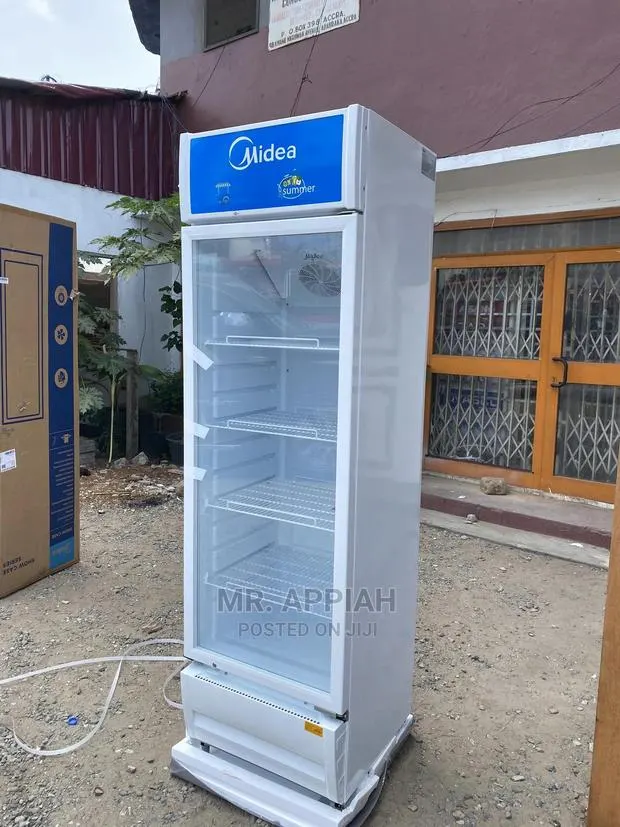 Midea 400ltr Refrigerator Cools Faster, Farther Wider. · Photo 1