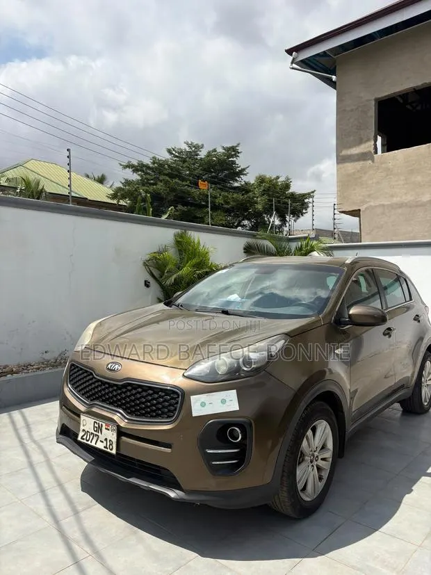Kia Sportage 2017 Green · Photo 1