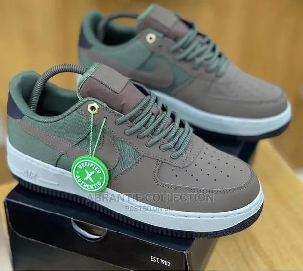 Nike Air Force 1 Brown/Grey · Photo 1