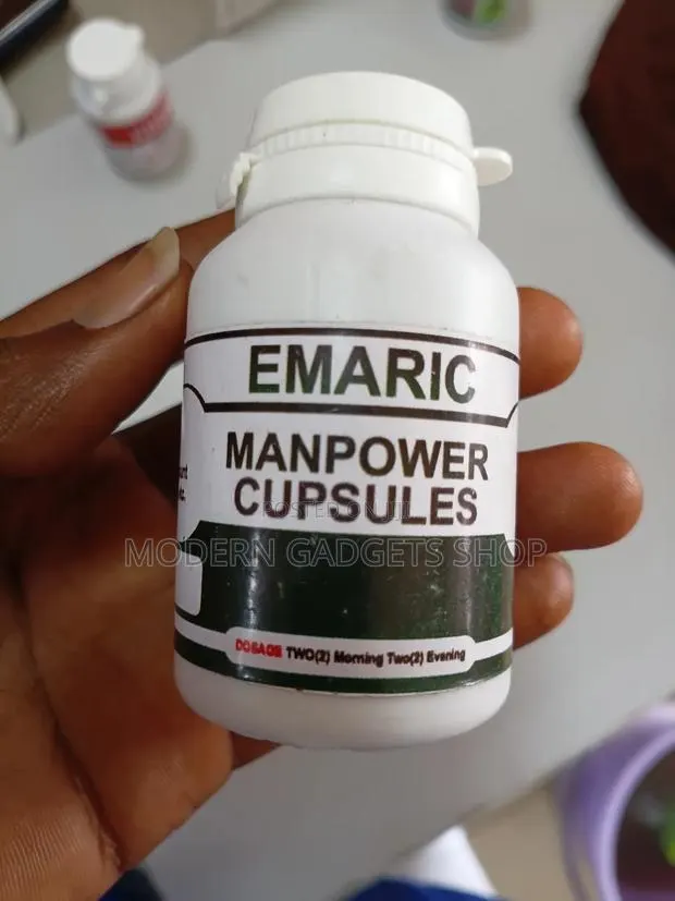 Emaric Manpower Capsules – Men's Wellness Supplement