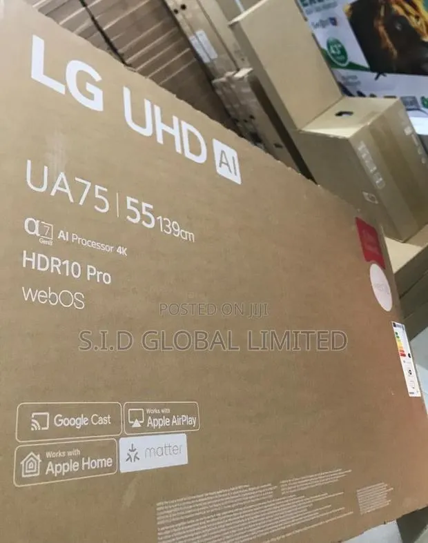 Lg Ua75 55 Inch Tv Powered By Alpha 7 Ai · Photo 1