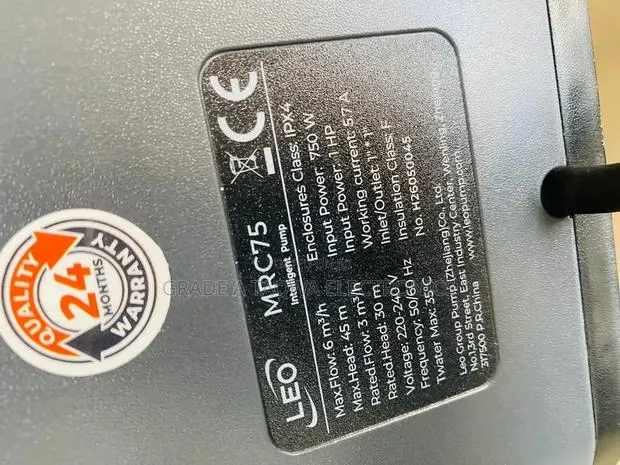 Smart Leo MRC75 Intelligent Pump · Photo 1