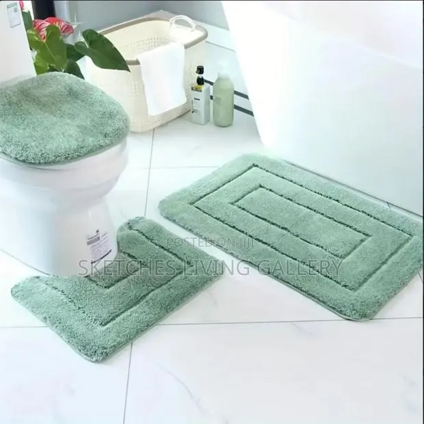 Keep Your Bathroom Dry With Quality Bath Set Rug · Photo 1
