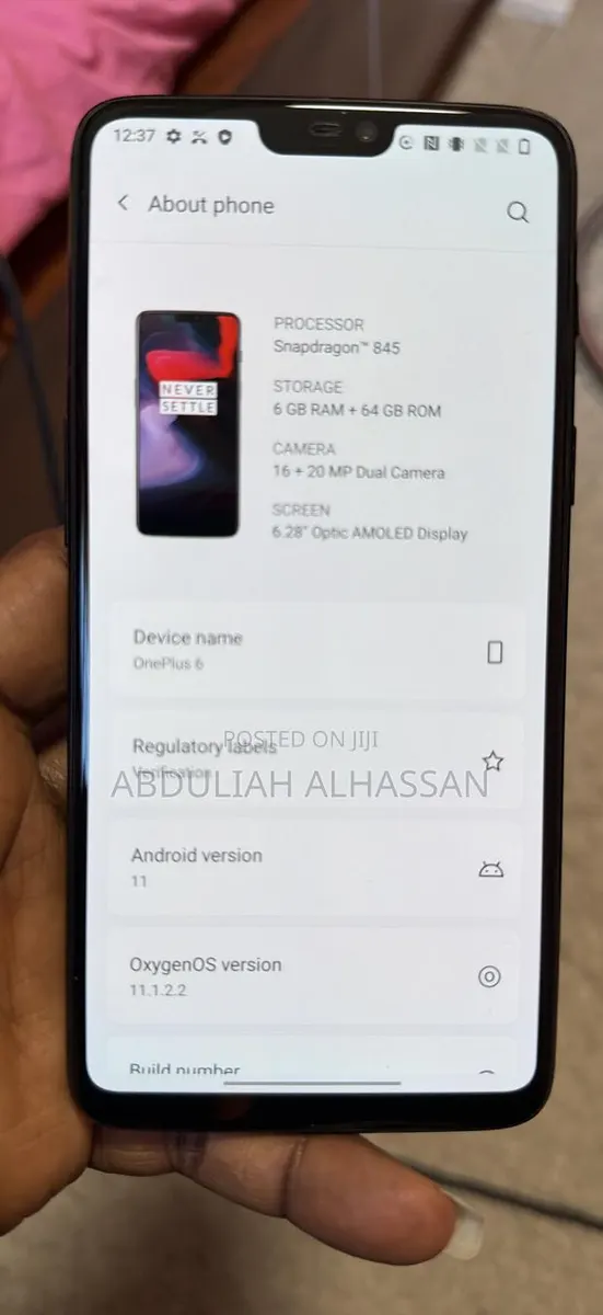OnePlus 6 64 GB Black · Photo 1