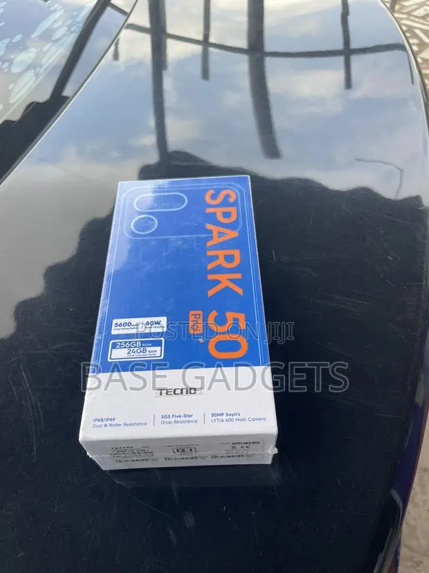 New Tecno Spark 50 Pro 256 GB Black · Photo 1