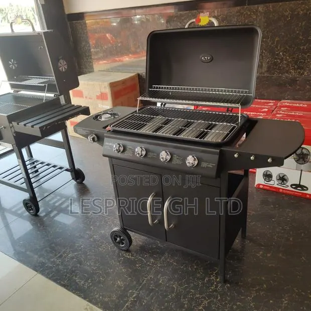 Megga Price Drop on Our Ultra Modern 4 Burner Gas BBQ Grill Stand · Photo 1