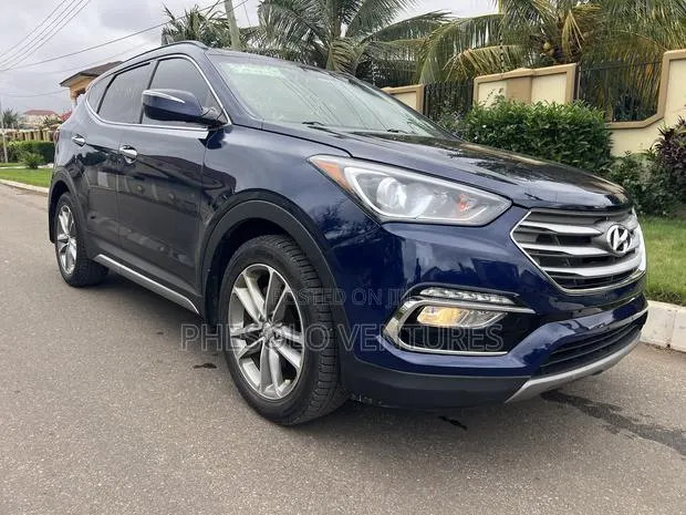 Hyundai Santa Fe Limited Ultimate AWD 2017 Blue · Photo 1
