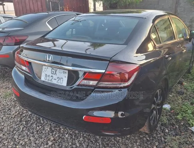 Honda Civic 2014 Black · Photo 1