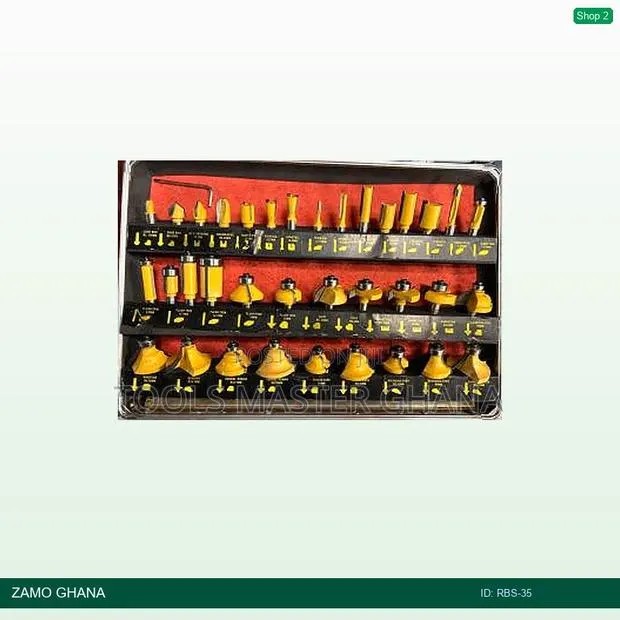 Router Bit Set 35pcs Type 1 - RBS-35 · Photo 1