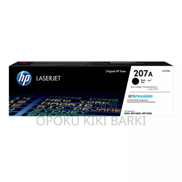 Original HP LaserJet Pro Toner Cartridge Black Color W2210A, 207A · Photo 1
