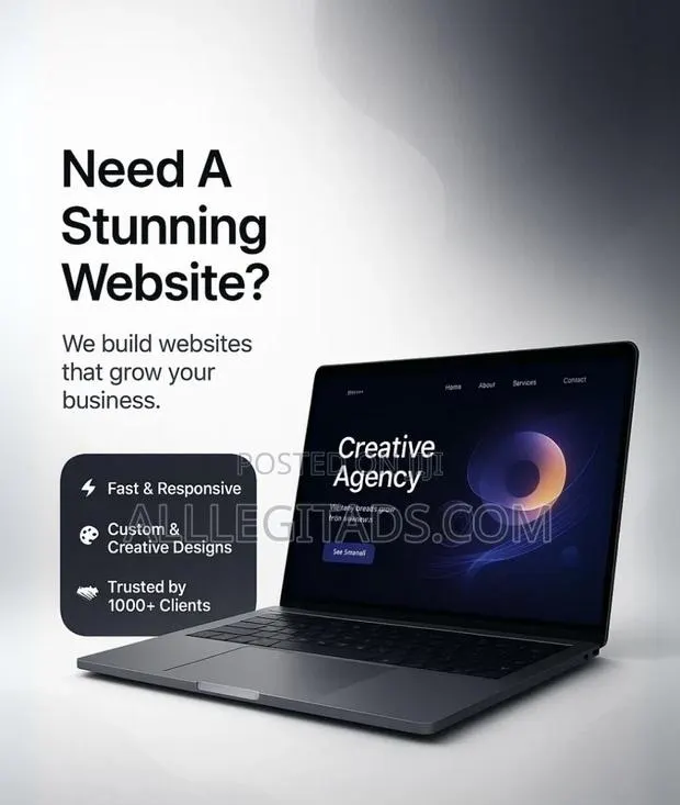 I Build Stunning Websites for Businesses · Photo 1