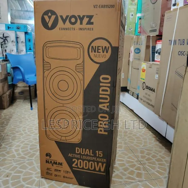 Magnificently Unique 2000W Voyz Blueetooth Speakers · Photo 1