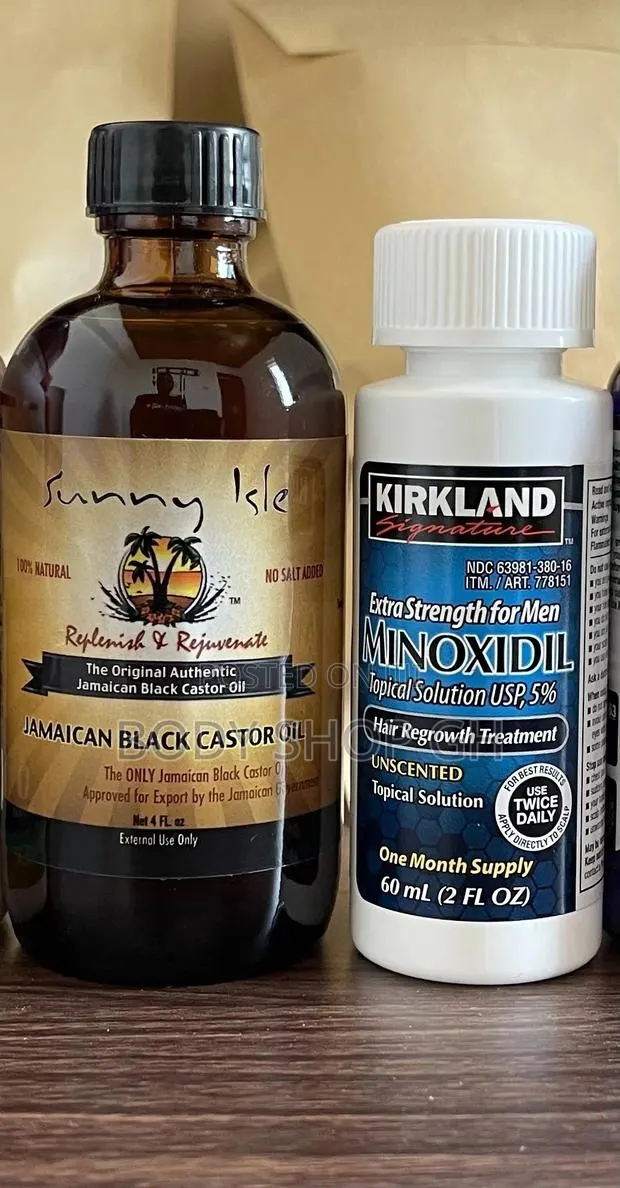 Beard Booster Combo Pack (Jbco + Kirkland Minoxidil) · Photo 1