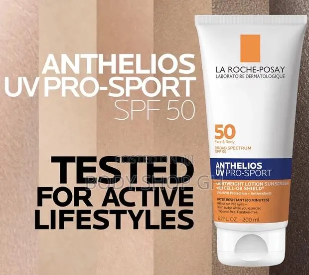 La Roche-Posay Anthelios Uv Pro-Sport Sunscreen for Face Body · Photo 1