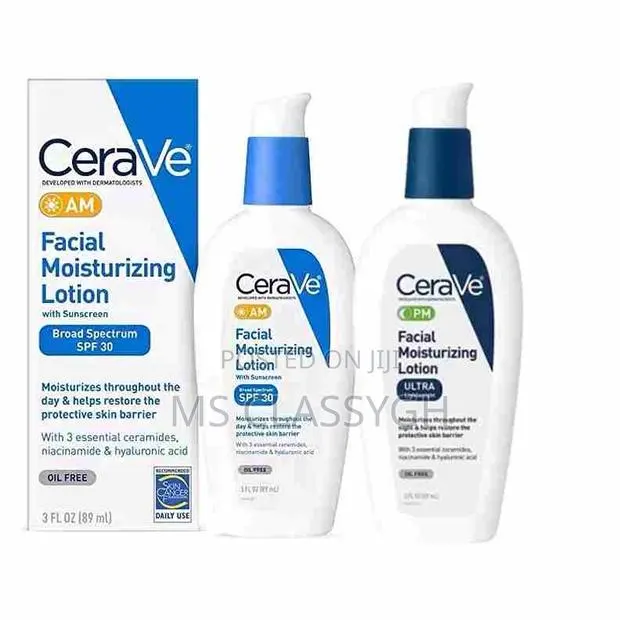 Cerave Moisturizing Facial Lotion AM PM Day Night Lotion SPF · Photo 1