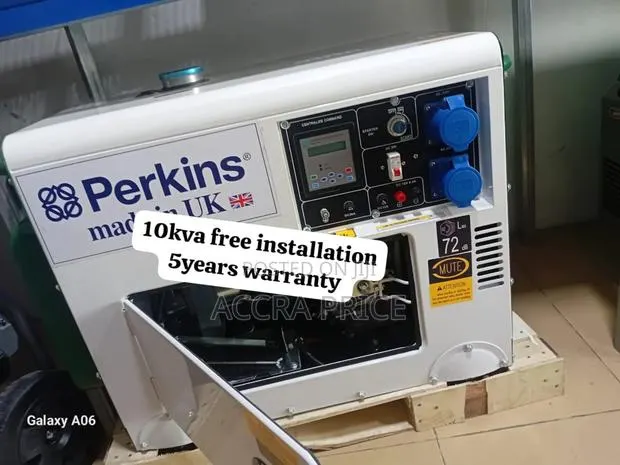 Bravo Zone Perkins 10kva Diesel 13000watts Diesel Generator · Photo 1