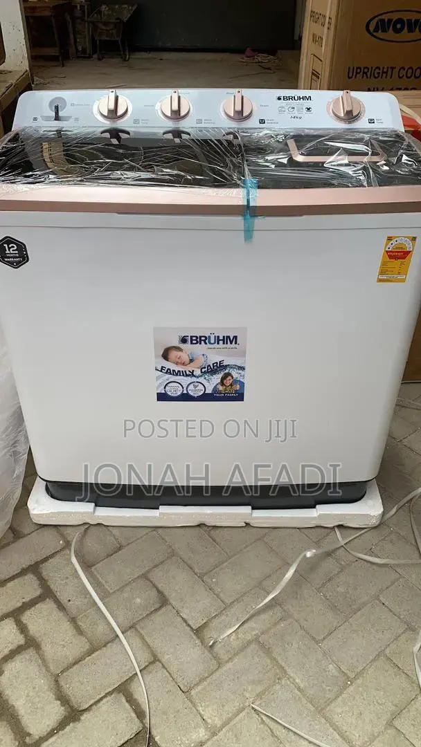 Bruhm 14kg Twin Tub Semi Automatic Washing Machine BWT-140 · Photo 1