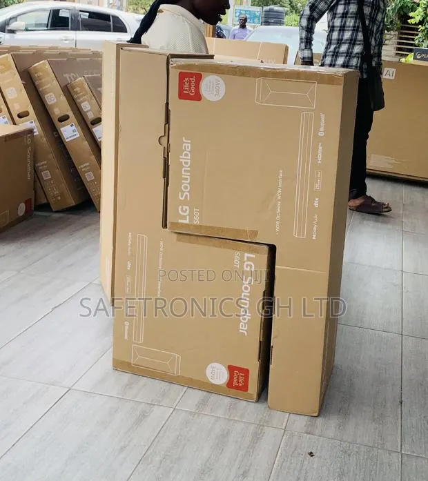 Exclusive Black Lg Soundbar for Tv With Dolby Audio 3.1 Ch, S60t · Photo 1