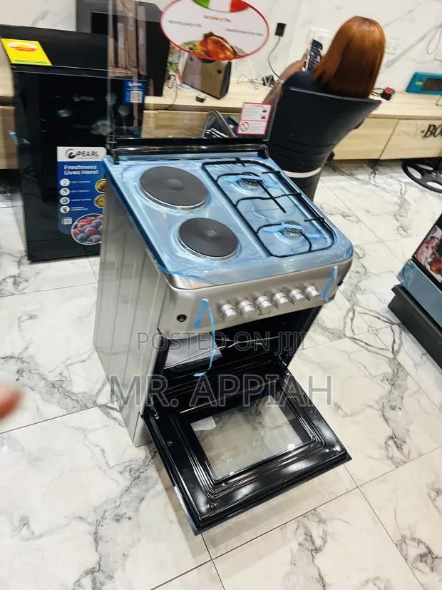 Super Affordable Volcano 60x60cm 2 Electric + 2 Gas Burner(Gray) · Photo 1