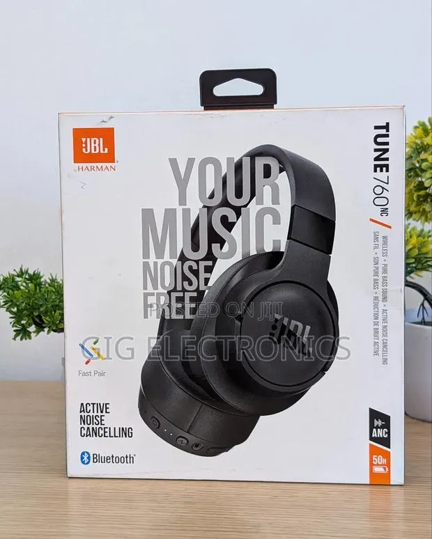 JBL Tune 760nc Noise-Canceling Wireless Over-Ear Headphones · Photo 1