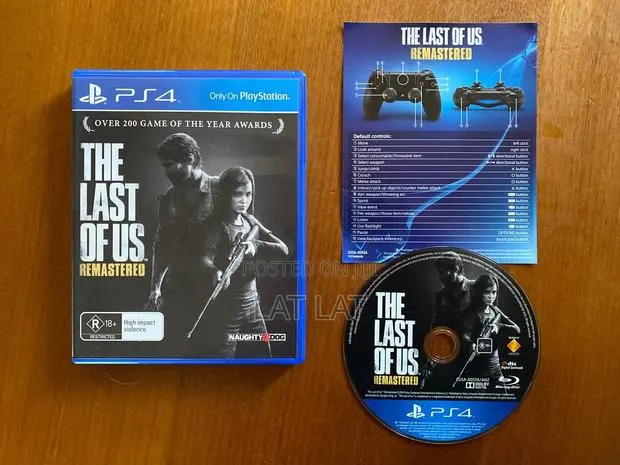 Last of Us Remastered Disc · Photo 1