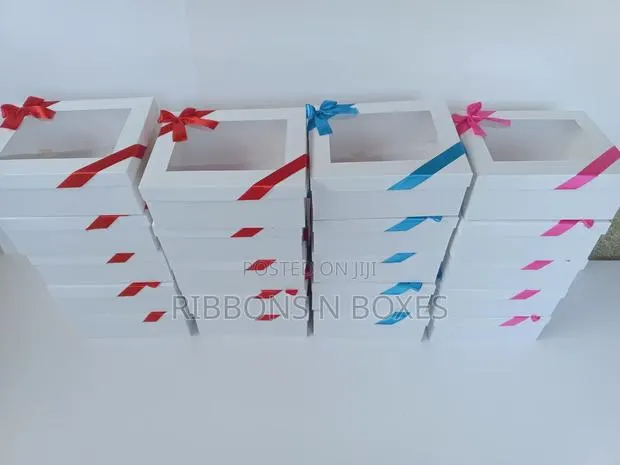 Craft Boxes With Window Available on Order · Photo 1