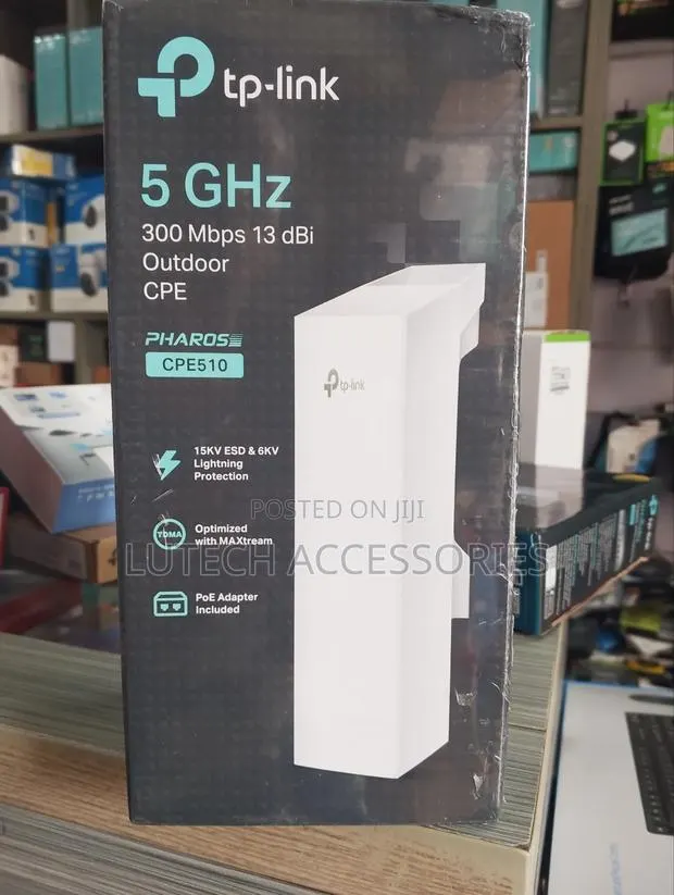 Tp Link 5ghz 309mbps 13dbi Outdoor Cpe/ Cpe 510 · Photo 1