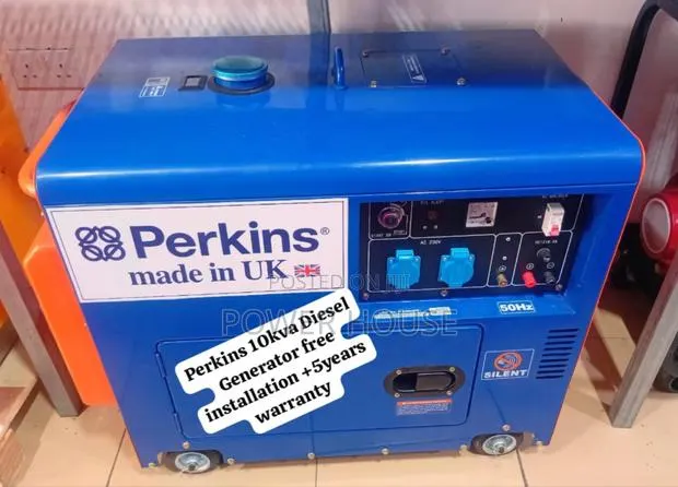 Exact Energy Perkins Diesel Generator 10kva Silent · Photo 1